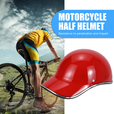 Baseball Hat Style Adult Electric Bicycle Helmets Extended Brim Cycling Helmet Impact Resistance Sunscreen Cycling Equipment
