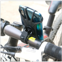 Multi-Function Rotating Silicone Bike Phone Mount – Hands-Free Bicycle & E-Bike Phone Holder with 4-Corner Lock Design
