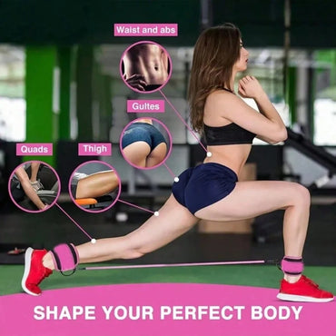 3pcs Ankle Resistance Bands Portable for Building Leg Muscles and Lines Home Gym Available Recommended Exercise Yoga Equipment