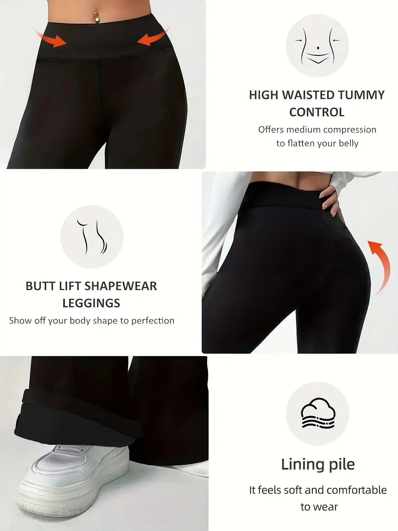 3-Pack Women's Solid Skinny Black Flare Leg Pants,High Waist Stretch Flared Pants, Sports Yoga Pants Compression Leggings