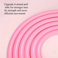 Premium Foot Pedal Resistance Band, NBR Foam & TPE Tube Construction, Lightweight Compact, Good Rebound for Home Abdominal & Leg