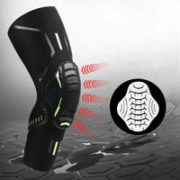 New sports Kneepad Men Pressurized Elastic Knee Pads Support Fitness cycling bike Gear Basketball Volleyball Brace Protector