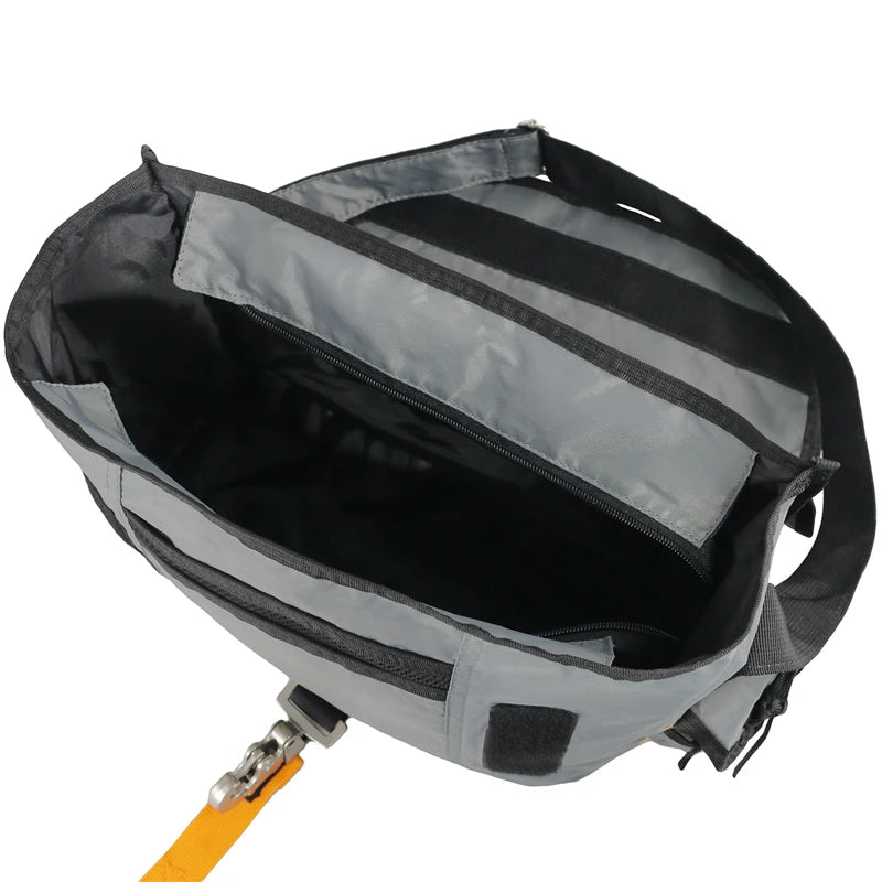 Tactical Shoulder Sling Bag Nylon Waterproof Outdoor Chest Pack for Men Traveling Trekking Camping Rover Sling Daypack