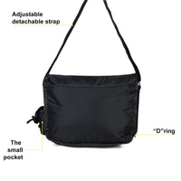 Tactical Shoulder Sling Bag Nylon Waterproof Outdoor Chest Pack for Men Traveling Trekking Camping Rover Sling Daypack