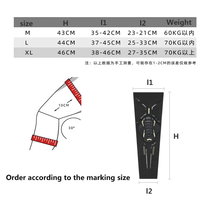 New sports Kneepad Men Pressurized Elastic Knee Pads Support Fitness cycling bike Gear Basketball Volleyball Brace Protector