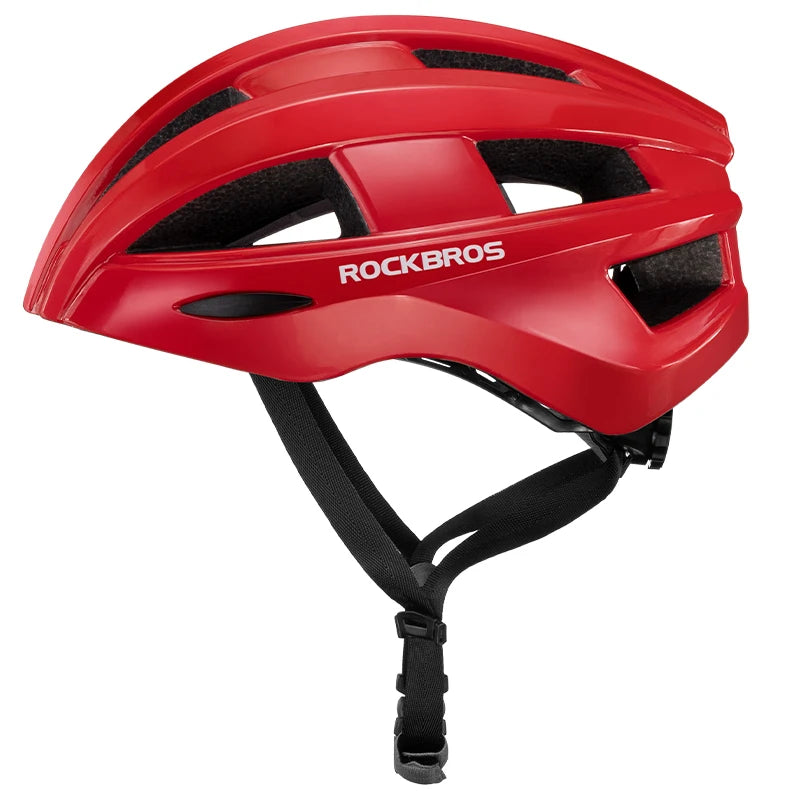 ROCKBROS Bicycle Helmet LED Rear Light Rechargeable Intergrally-molded Cycling Helmet MTB Road Bike Helmet Sport Safe Hat Helmet