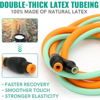 Resistance Bands, Exercise Bands with Handles Stretch Bands for Exercise Workout Bands with Door Anchors, 10-150LB Set (11Pcs)