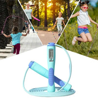 Counting Jump Rope Training Jump Rope with Counter Digital Jump Rope Skipping Long Jump Rope Digital Jump Rope Speed Rope ﻿