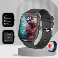 LAXASFIT 2025 New Smart Watch Bluetooth Call/Dial Multiple Sports Modes SMS Alert IP68 Waterproof Sports Smart Watch