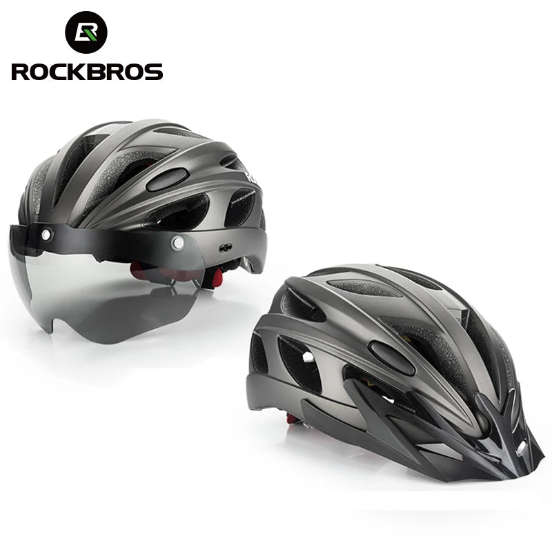ROCKBROS Bike Helmet EPS Integrally-molded Breathable Lightweight Cycling Safety Helmet Men Women MTB Road Bicycle Helmet