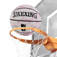 Silent Basketball Wear-Resistant Training Basketball Size 7 PU Basketball Suitable for Indoor & Outdoor Adults