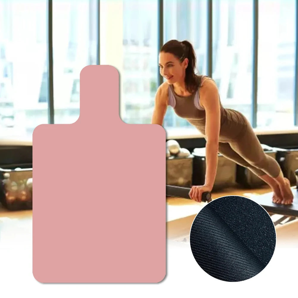 Pilates Reformer Mat Sweat Absorbent Pilates Suede Rubber Yoga Mat Non-Slip Pilates Reformer Machine Towel for Balance Training