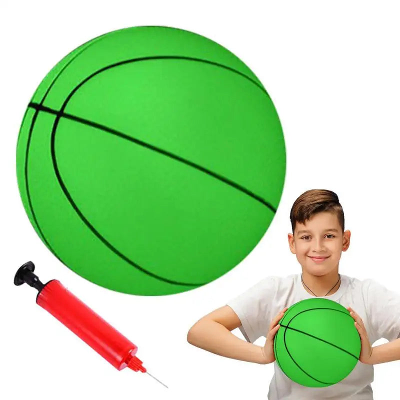 Luminescent Basketball Light Up Glowings Basketball Toddler Bouncy Balls Light Up BasketBall For Indoor Outdoor Play Games