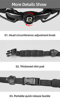 ROCKBROS Bike Helmet EPS Integrally-molded Breathable Lightweight Cycling Safety Helmet Men Women MTB Road Bicycle Helmet