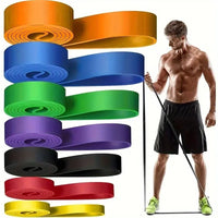 Resistance Band Heavy Duty Latex Sports Elastic Belt Pull Up Assist Bands For Pilates Workout Out Fitness Shape Body Home Gym