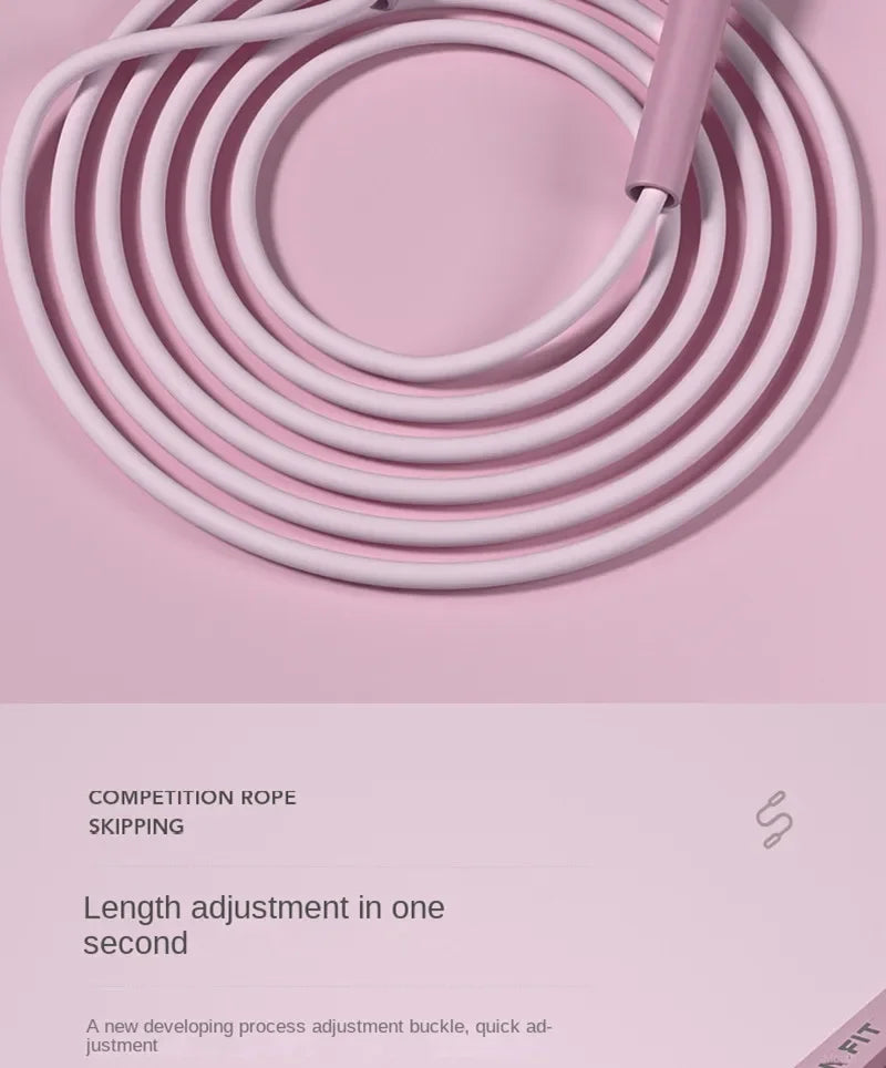 NEW! 1Pcs 88G Professional Skipping Rope for Men, Women & Children & Student - Racing, Training & Fitness Use (Gym Compatible)