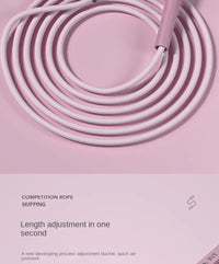 NEW! 1Pcs 88G Professional Skipping Rope for Men, Women & Children & Student - Racing, Training & Fitness Use (Gym Compatible)
