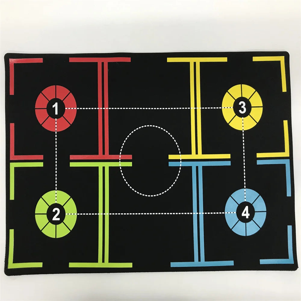 Basketball Training Mat Children and Student Indoor Basketball Dribble Control Training Mat 40X60 cm No Noise Nonslip Dribbling