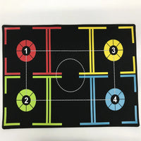 Basketball Training Mat Children and Student Indoor Basketball Dribble Control Training Mat 40X60 cm No Noise Nonslip Dribbling