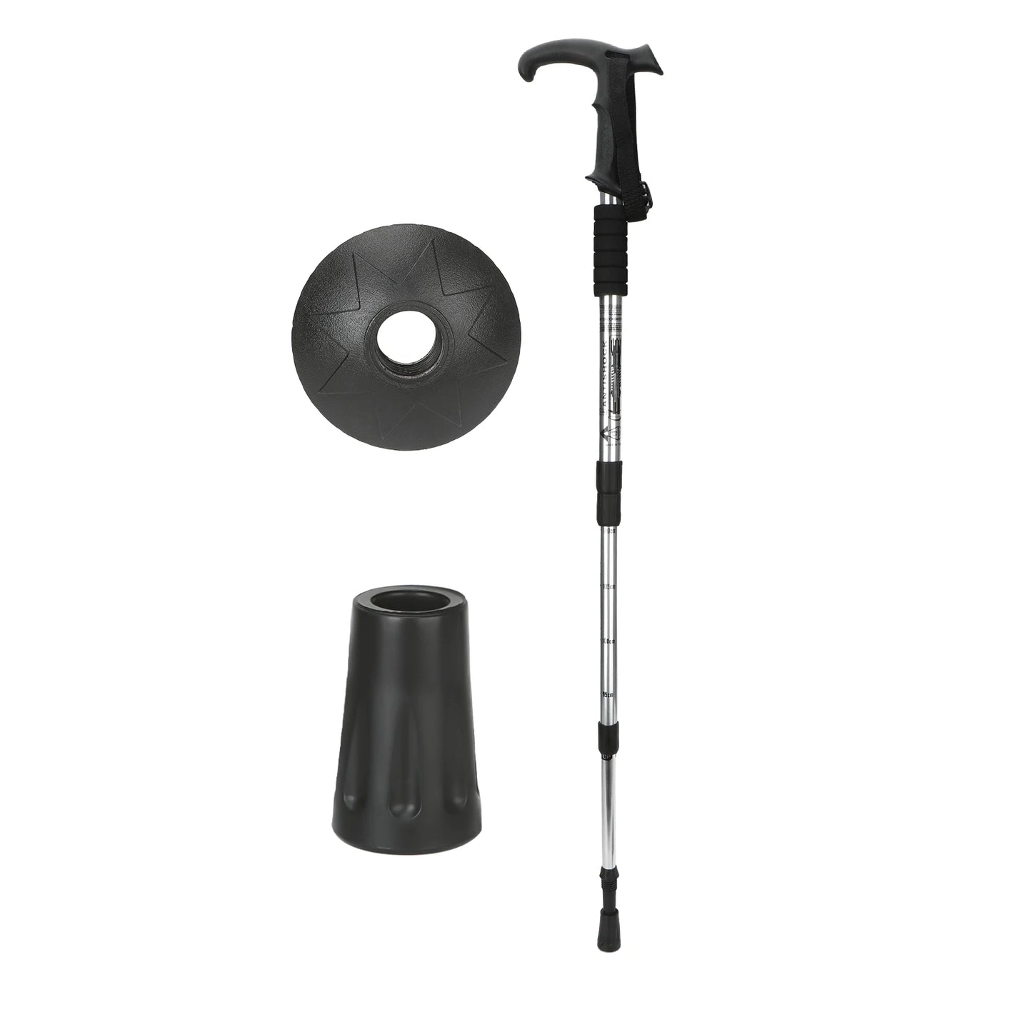 54-110cm Hiking Sticks Walking Stick Trekking Poles Mountaineering Telescopic Walking Stick for Particularly Steep Climb