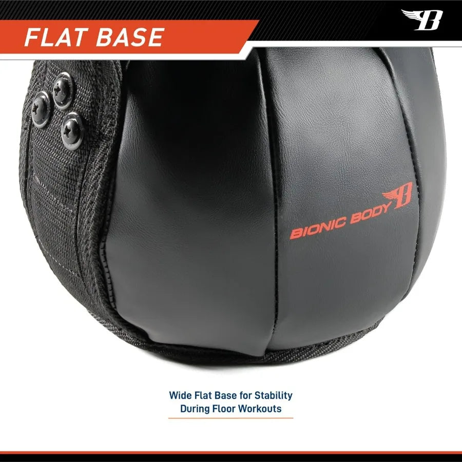 Soft Kettlebell with Handle for Weightlifting, Conditioning, Strength and core Training