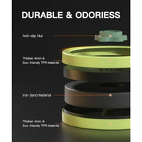 Adjustable Dumbbell Set 22LBS (Total Weight of Plates), 5-in-1 Free Weight Dumbbell Set Used as Dumbbell，Kettlebell,Barbell, Pus