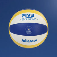 VLS300 V330W Volleyball Blue Yellow Size 5 High-end PU Hot Glue Volleyball for Teen and Adult