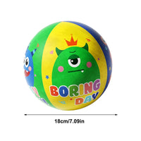 Quiet Basketball Dribbling Indoor High Density Quiet Basketball No Noise Silent Basketball Colorful Soundless Basketball Foam