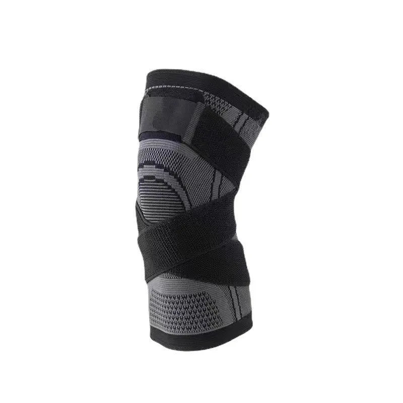 NEW 1PC Sports Kneepad Men Pressurized Elastic Knee Pads Support Fitness Gear Basketball Volleyball Brace Protector