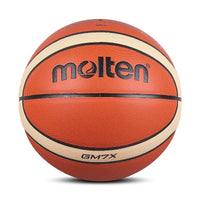 Original Molten GM6X GM7X Basketball Official Size 6 Size 7 Competition Basketball Standard Ball Men's and Women's Training Ball