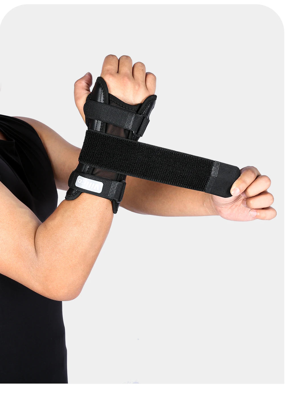 Adjustable Fitness Wristband Tennis Sports Wrist Support Bandages Hand Weights Brace Fingerless Gloves Straps Gym Wrist Wraps