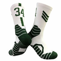 Professional Star Basketball Socks Elite Thick Sports Socks Adults Kids Non-slip Breathable Durable Towel Bottom Sports Socks