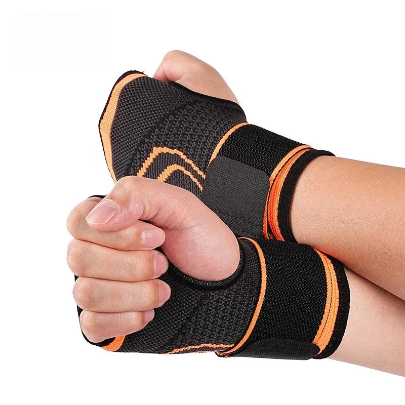 Leisure Sports Straps Palm Protection Outdoor Sports Weightlifting Fitness Wrapping Wrist Elastic Straps Glove Protector