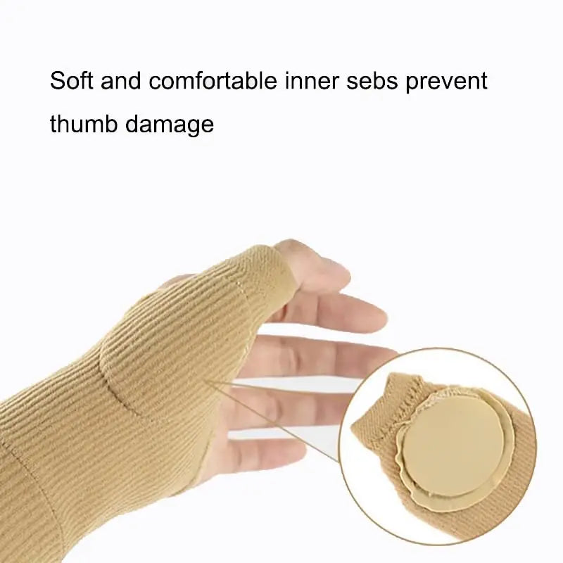 Wrist Protection Exercise Pressure Gloves Wrist Support Training Blue Ball Fitness Breathable Sweat Absorbing Wrist Protection