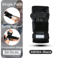 Adjustable Fitness Wristband Tennis Sports Wrist Support Bandages Hand Weights Brace Fingerless Gloves Straps Gym Wrist Wraps