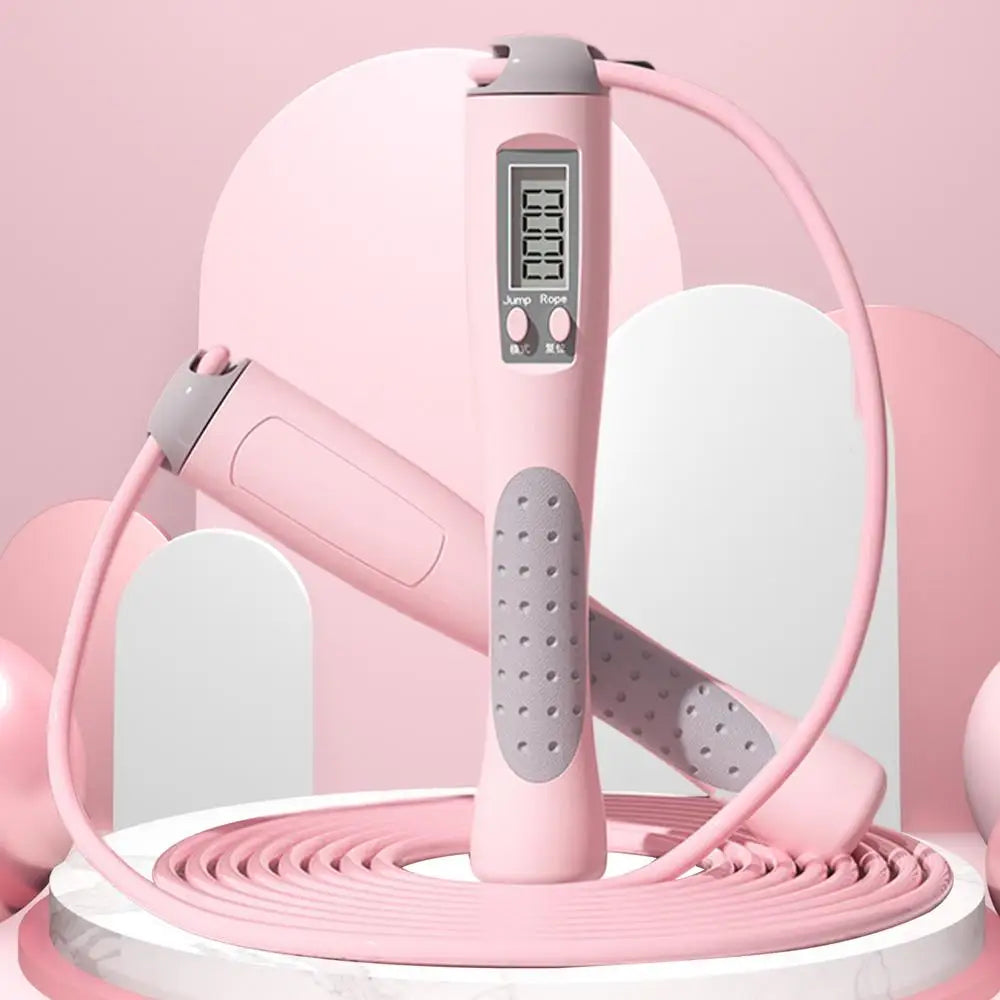 Counting Jump Rope Training Jump Rope with Counter Digital Jump Rope Skipping Long Jump Rope Digital Jump Rope Speed Rope ﻿