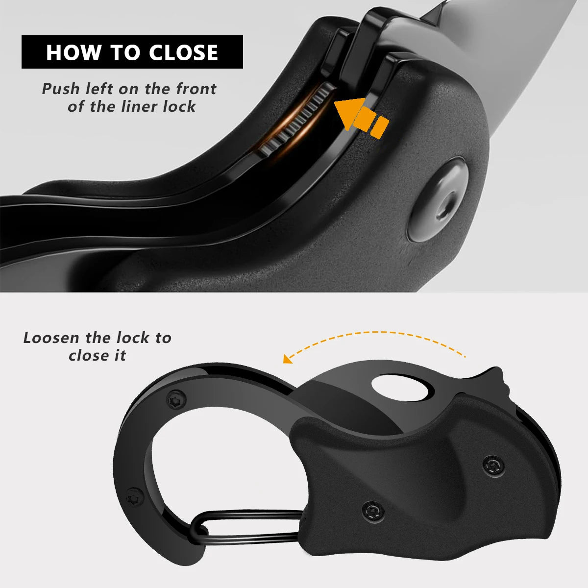 Keychain Folding Knife Mini High-Hardness Multi-Tool Camping & EDC Survival Gift