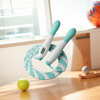 Beaded Jump Rope Skipping Rope with Counter Jump Rope Adjustable Length Plastic Segmented Jump Rope for Kids Adults