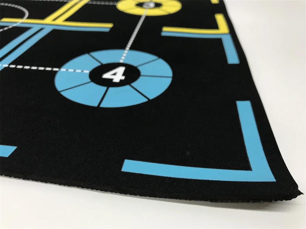 Basketball Training Mat Children and Student Indoor Basketball Dribble Control Training Mat 40X60 cm No Noise Nonslip Dribbling