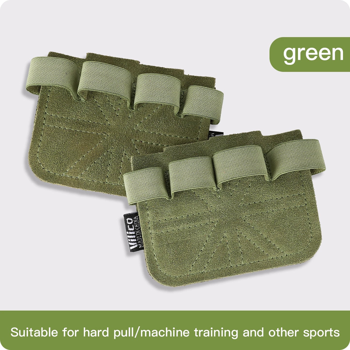 Leather Weight Lifting Training Gloves Palm Protection Women Men Fitness Sports Gymnastics Grips Pull Ups Weightlifting Workout