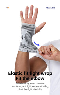 Gym Sports Wristband Wrist Protector Palm Guard Wrist Support Adjustable Wrist Brace Strap Compression Gloves for Carpal Tunnel