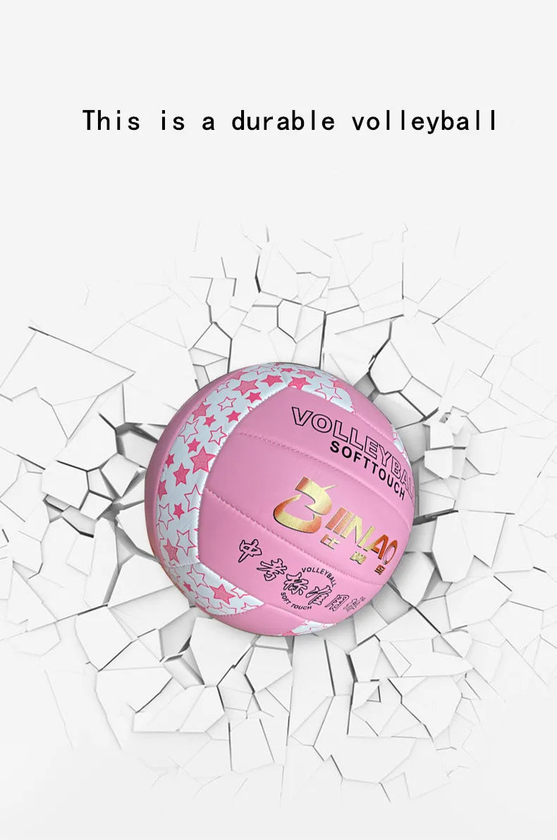 Soft Size 5 Volleyball Professional Training Match Game Ball for Youth Beginners Indoor Practice Ball Outdoor Beach Volleyball