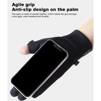 Cycling Windproof Gloves Windproof Outdoor Full Finger Cycling Gloves Pocket Design Screen Touch Cycling Gloves For Sports