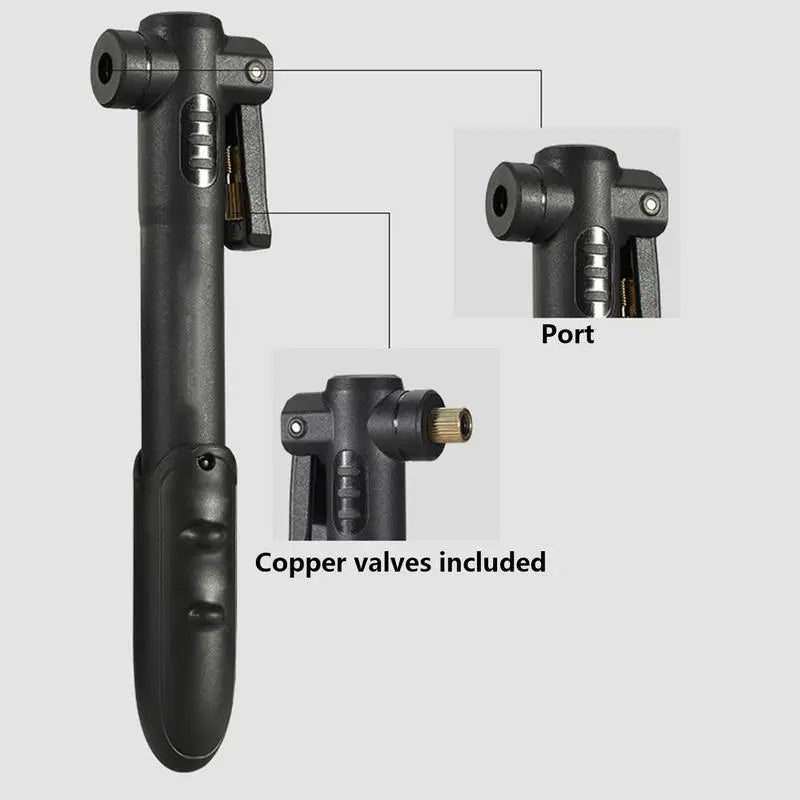 High Pressure Floor Bicycles Pump Ergonomic Portable Air Compressor Sturdy Floor Pumps Advanced Tire Inflator For Bicycles