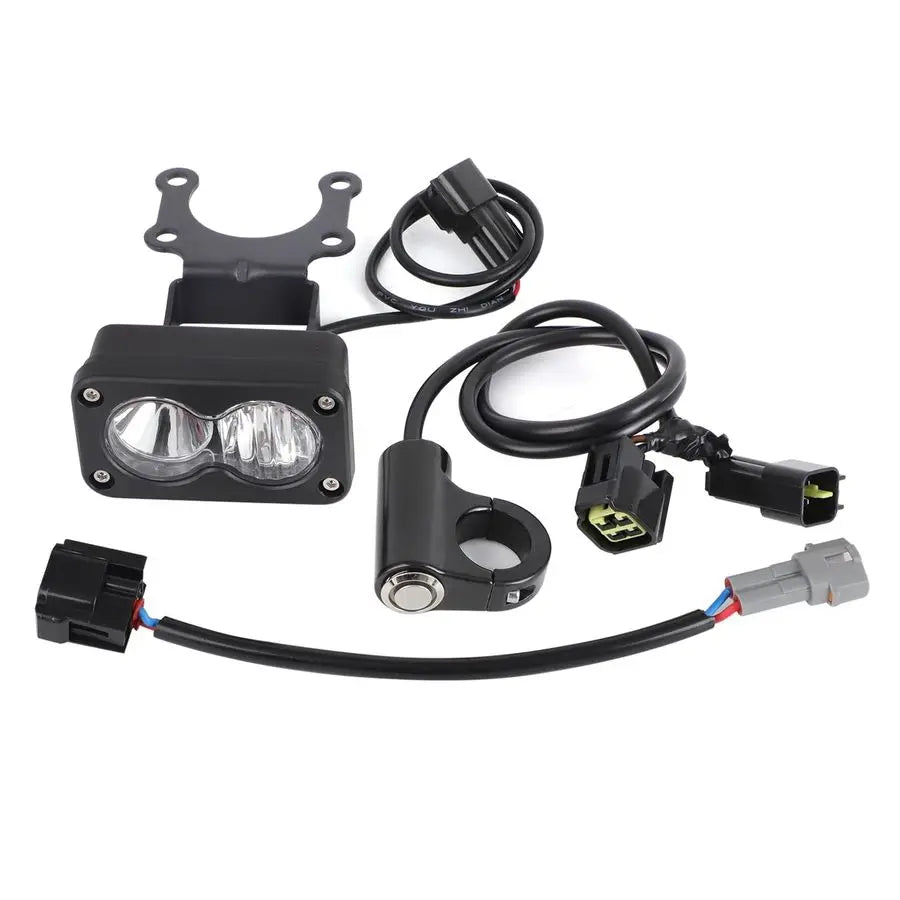 Dirtbike Headlight Kit for SurRon Segway X260 Talaria Sting R MX4 PC Lens Motorcycle Light Bar Led Headlamp with Blue Light Swit