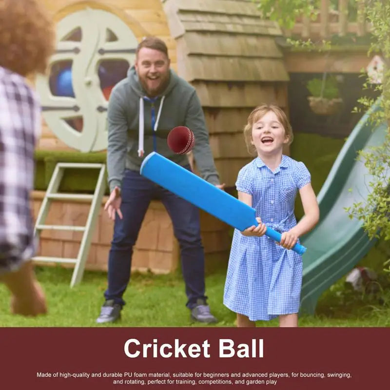 Cricket Ball Sports Wind Indoor Outdoor Soft Training Balls for Practice Portable Training Balls for Swinging Bouncing Spinning