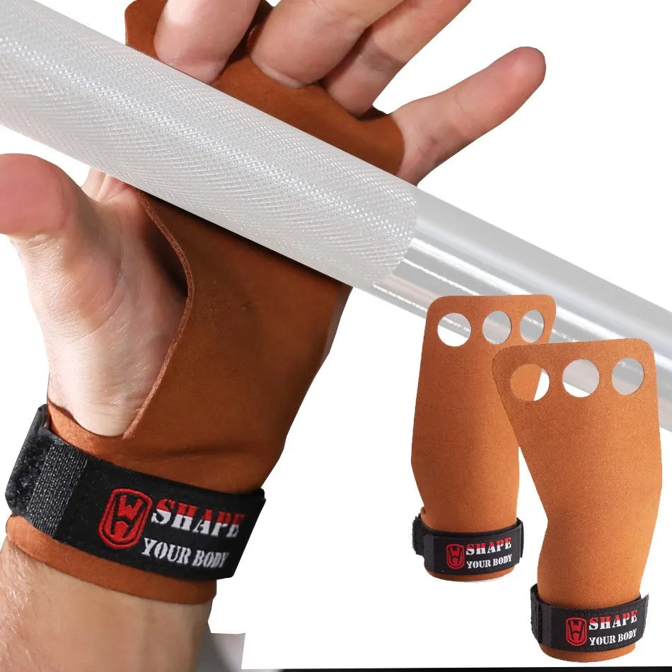 WOSWEIR-Gym Gloves for Horizontal Bar Weight Lifting Fitness Bodybuilding Training Sports Crossfit  Workout Palm Protector