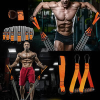 Resistance Bands Exercise Bands Heavy Duty Fitness Bands Set with Handles Workout Bands Weight Bands for Yoga Home Workouts