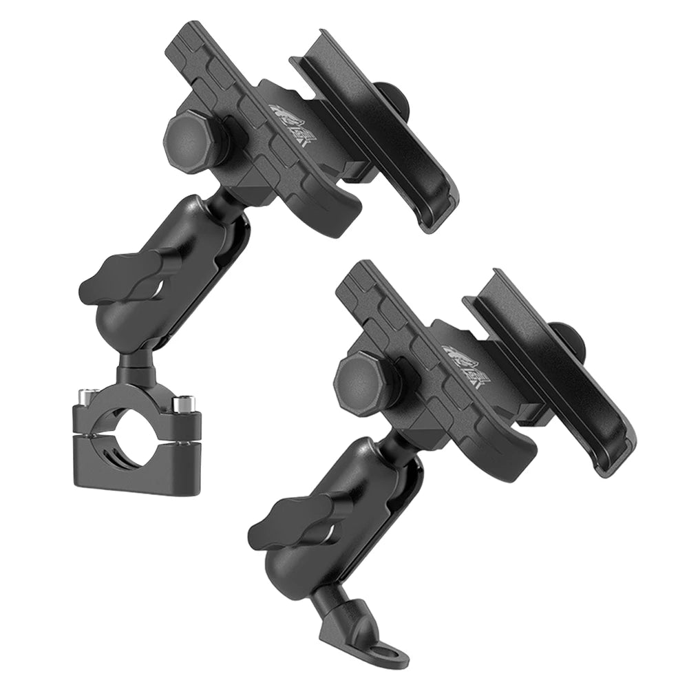 Aluminum Alloy Motorcycle Phone Mount Anti-Shake Motorcycle Cellphone Holder Navigation Bracket for Motorcycle