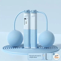 Fitness Jump Rope Body Muscle Training Cordless Jump Rope Ball With Non-Slip Handle Counter Weighted Cordless Jump Rope For Men